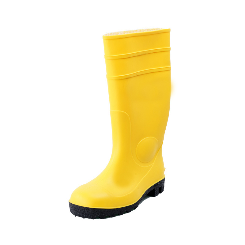 PVC Boot Gumboots Safety Work Rain Boots Protective Shoes - MAKSO ...