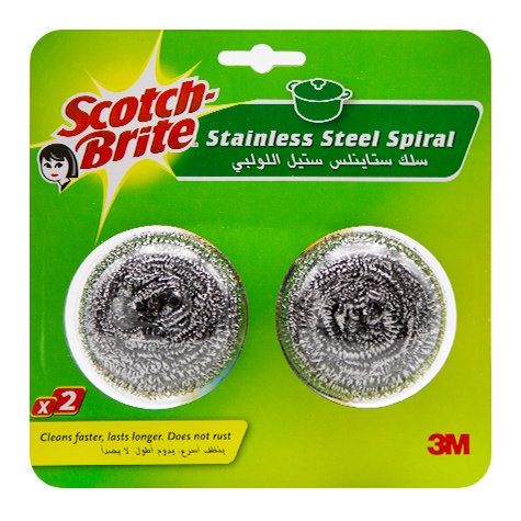 Scotch Bright Stainless Steel Spiral